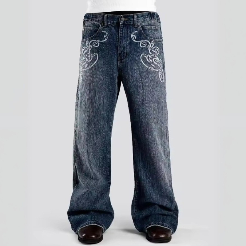 Embroidery Style - Retro Y2K 2-delige set streetstyle pak