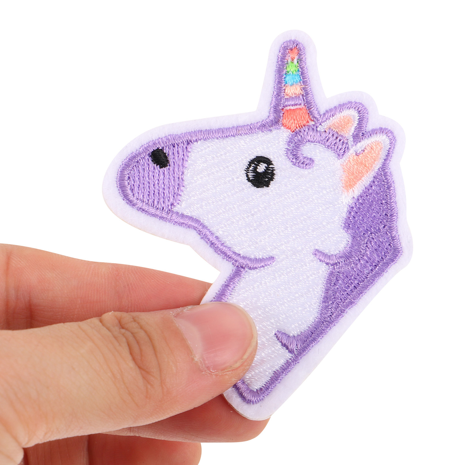 Embroidery Unicorn - 3 stuks eenhoorn stoffen patches, schattige