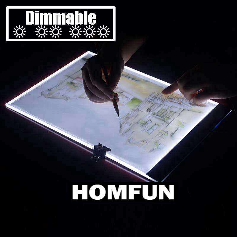 Embroidery Uk - Dimbaar! Ultradunne A4 LED Licht Tablet