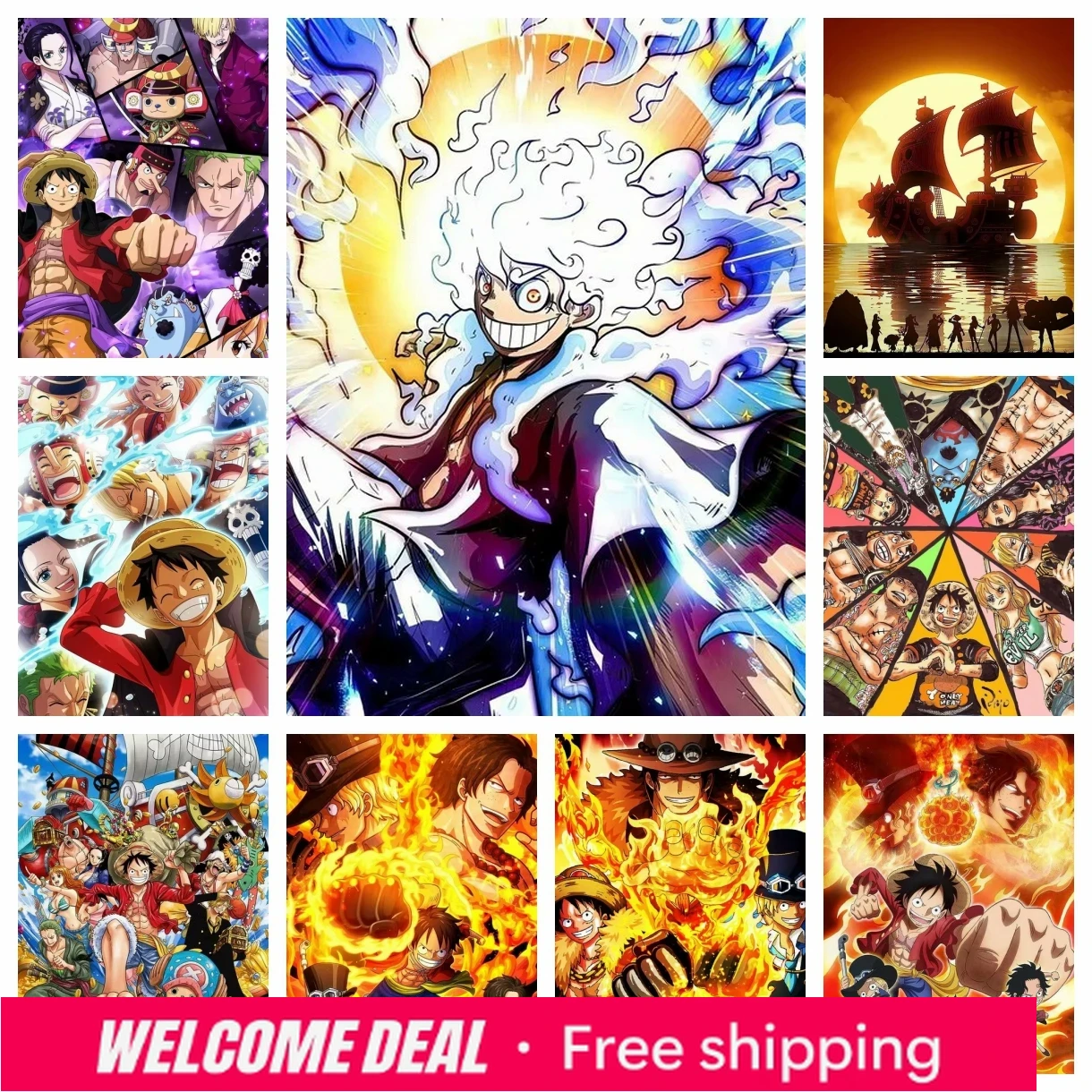 Embroidery In The Piece - 2026 2024 Nieuwe Japan Anime One
