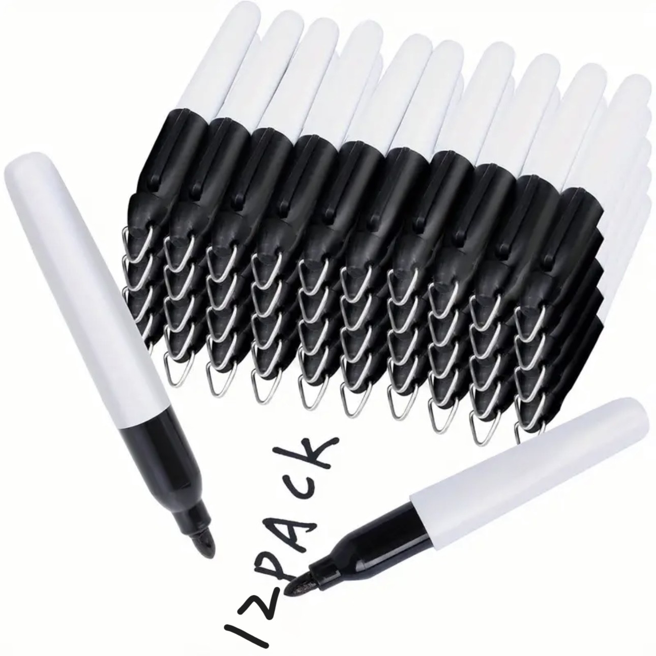 Embroidery Writing - 12 stuks golfmarkeringspen mini permanente marker