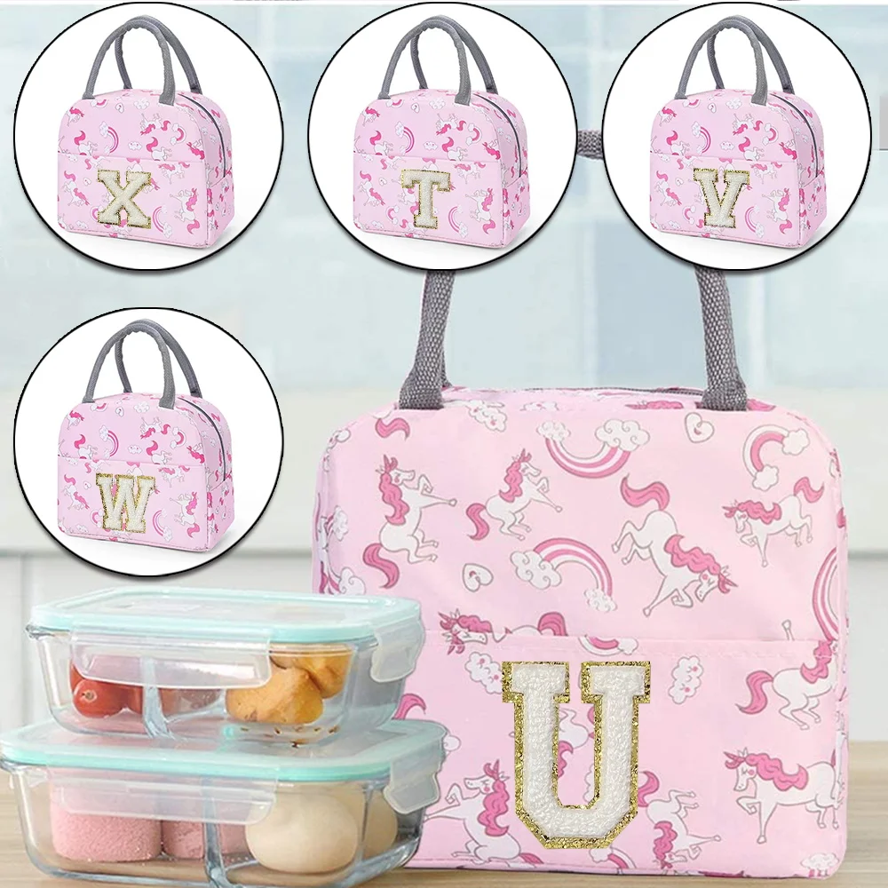 Embroidery Unicorn - Isolatie Lunchtas Leuke Eenhoorn Borduren voor