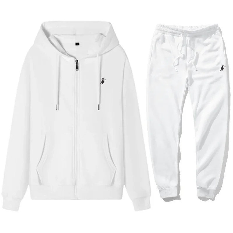 Embroidery Style - 2026 Heren Klassieke Hoodie Sportbroek Set