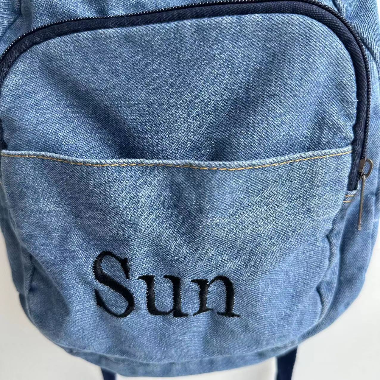 Denim Rugzak Meisjes Nieuwe St - Embroidery Name recensie en prijs