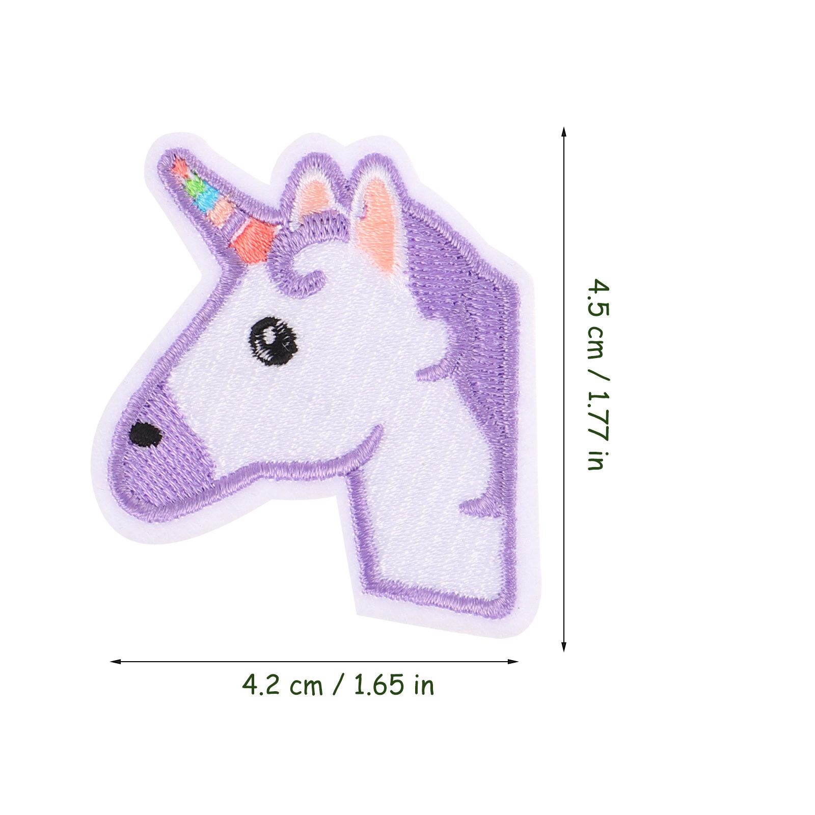3 stuks eenhoorn stoffen patch - Embroidery Unicorn recensie en prijs
