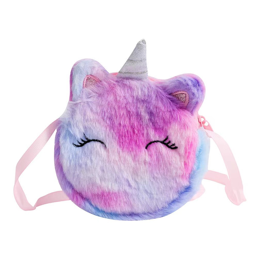 Kindermode Pluche Schoudertas  - Embroidery Unicorn recensie en prijs