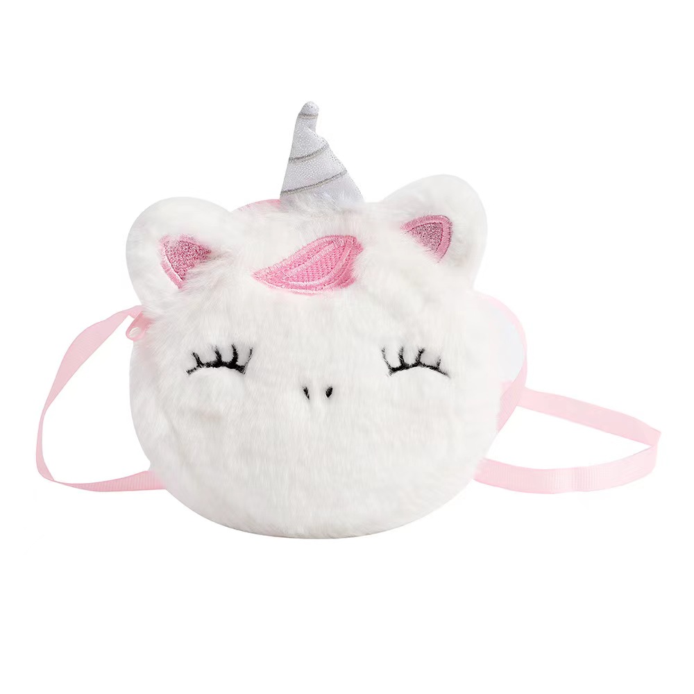 Kindermode Pluche Schoudertas  - Embroidery Unicorn recensie en prijs