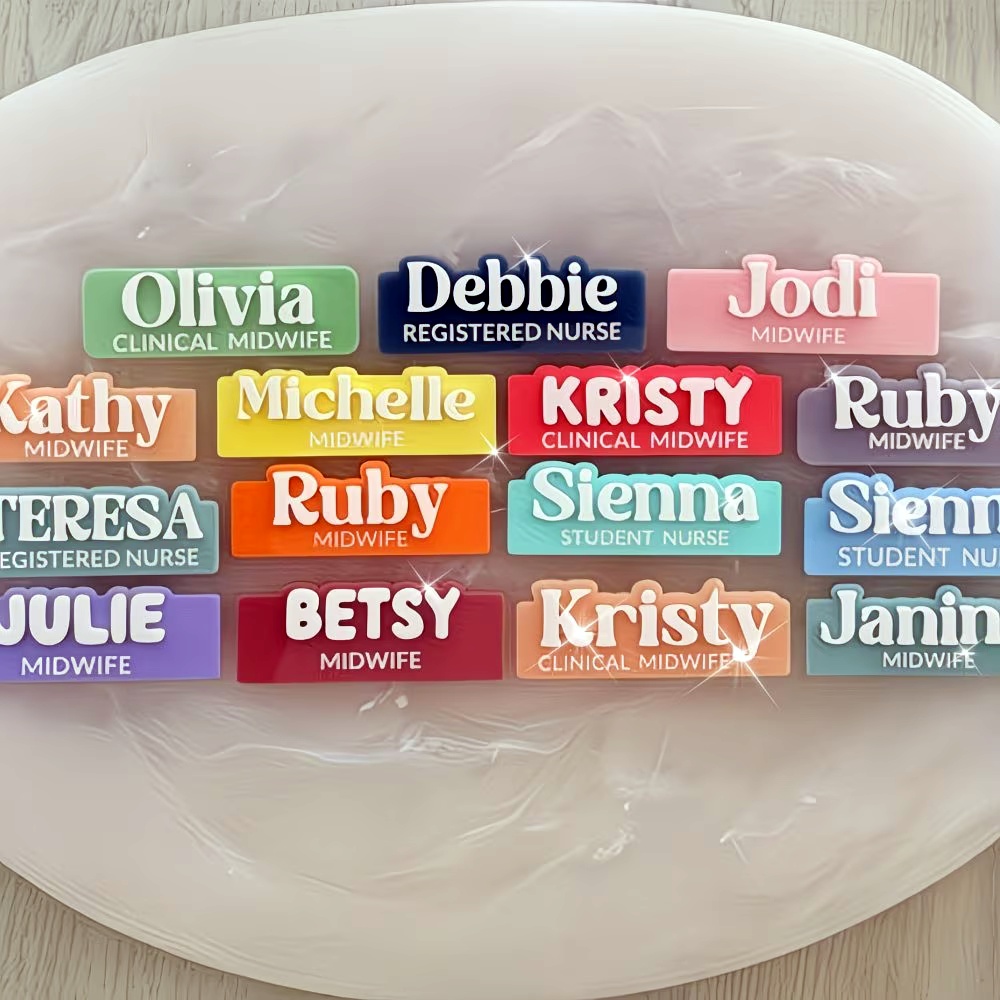 Aangepaste naam broche geperso - Embroidery Name recensie en prijs