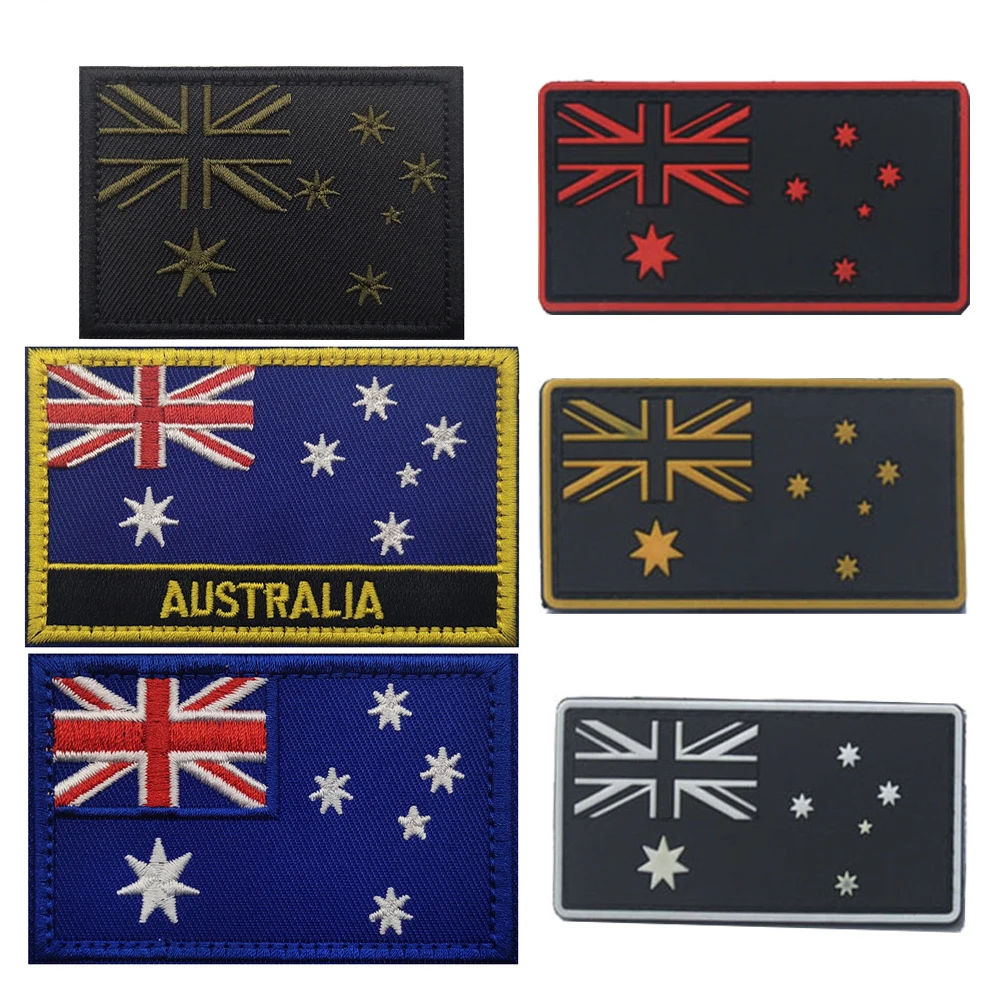 Australië Vlag Ir Reflecterend - Embroidery Uk recensie en prijs