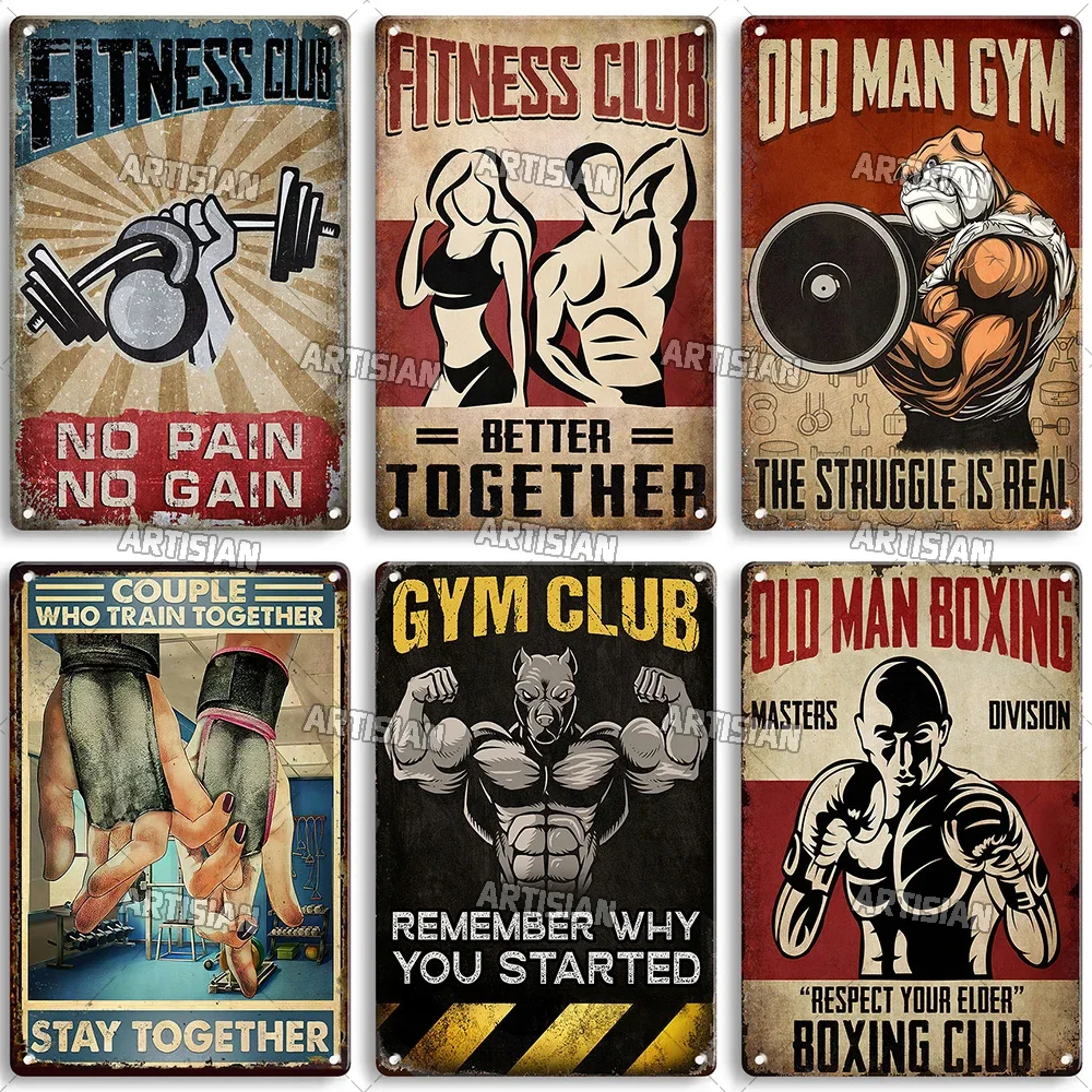 Oudere Mannen Gym Club Inspire - Embroidery Writing recensie en prijs