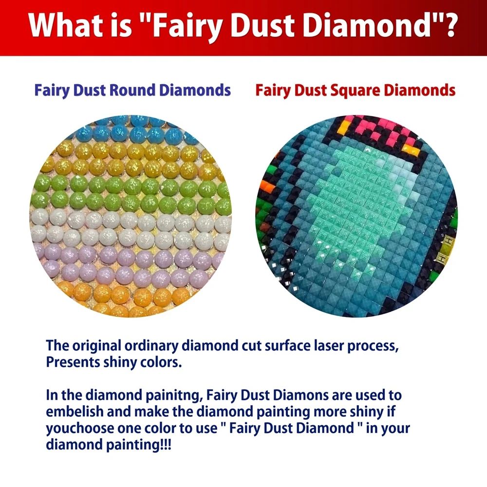 120 kleuren AB Fairy Dust Diam - Embroidery Unicorn recensie en prijs