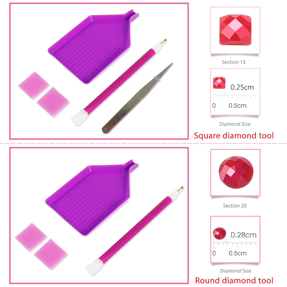 Momoart 5D DIY Diamond Mozaïek - Embroidery Cross Stitch Patterns recensie en prijs
