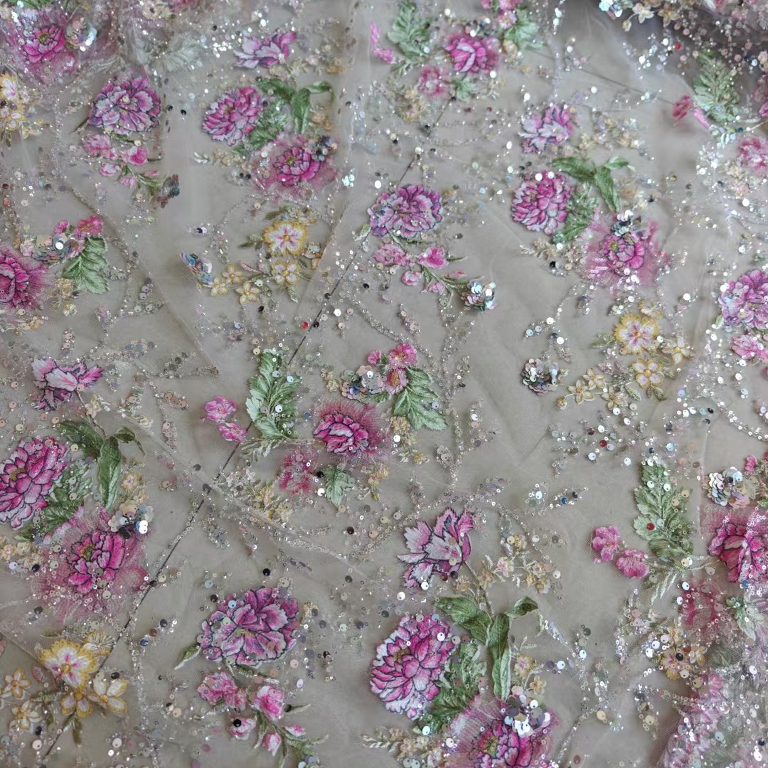 1M 120Cm Breed Luxe Kralen Kan - Embroidery Net Dress recensie en prijs