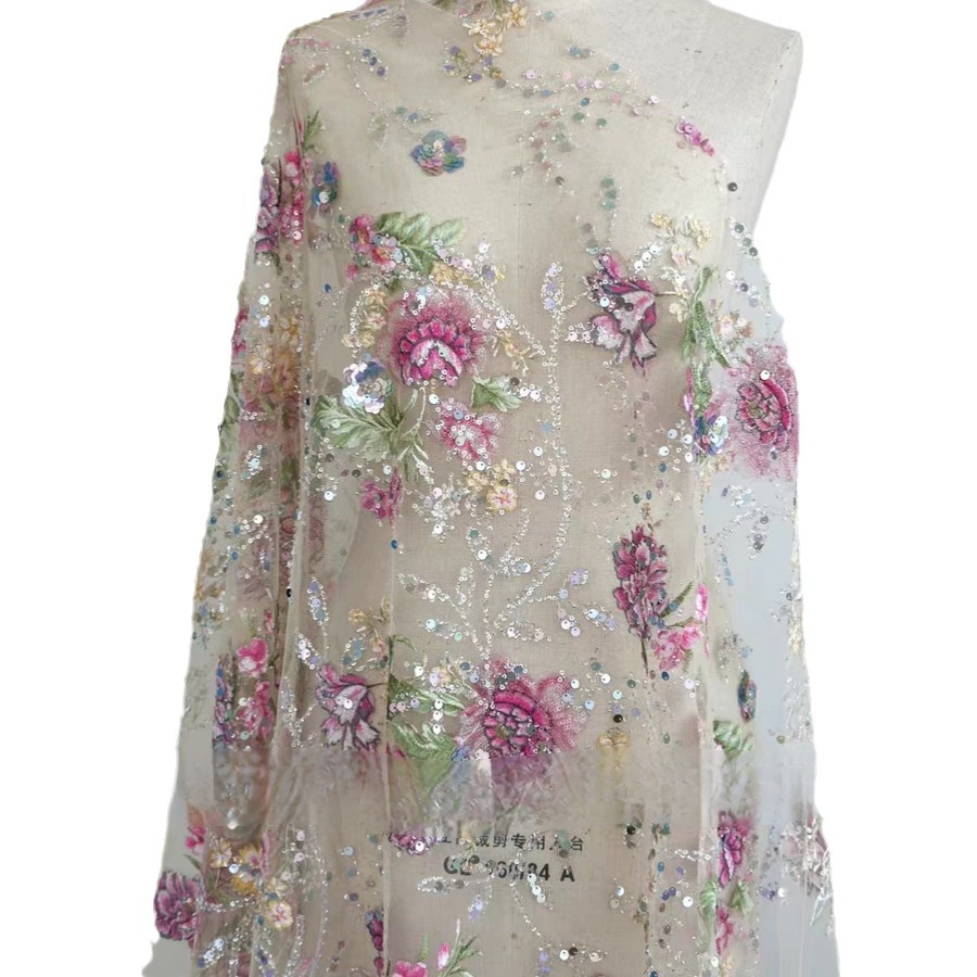 1M 120Cm Breed Luxe Kralen Kan - Embroidery Net Dress recensie en prijs
