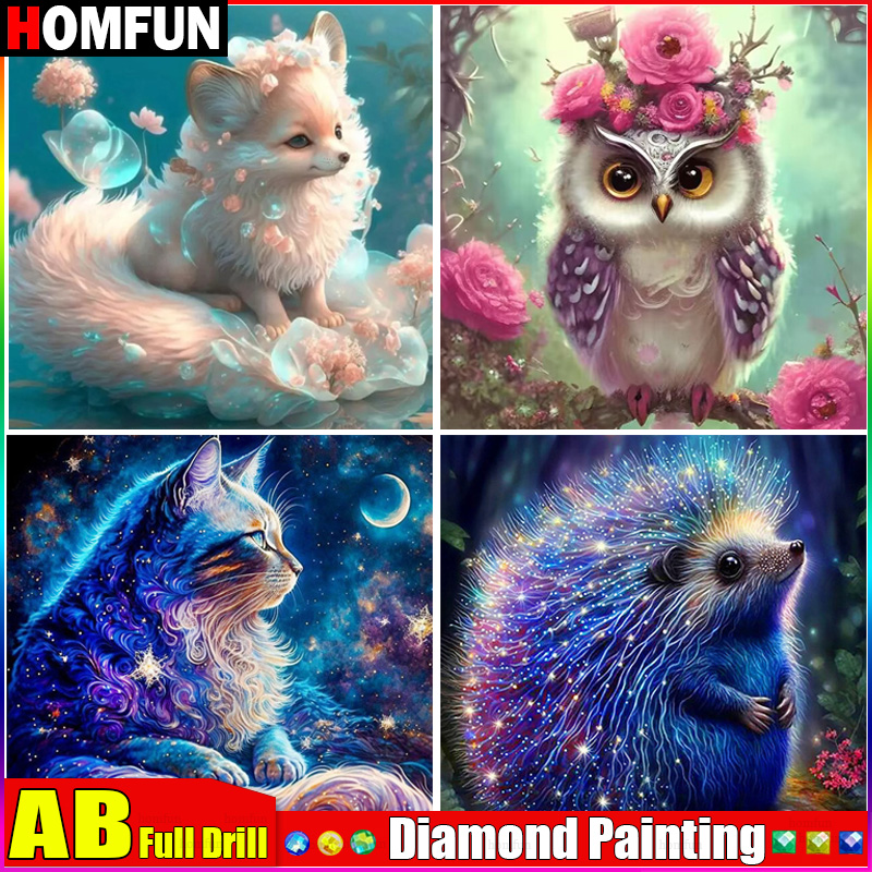 Homfun Ab Volledig Diamant Bor - Embroidery Cross Stitch Patterns recensie en prijs
