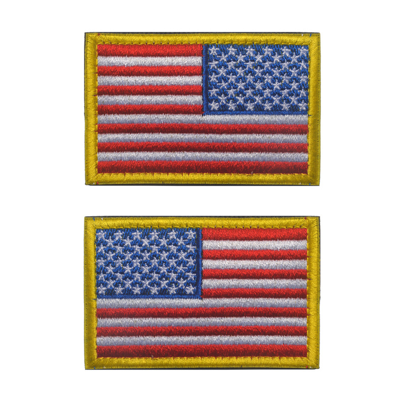 2 Stuks Amerikaanse Vlag Gebor - Embroidery Uk recensie en prijs