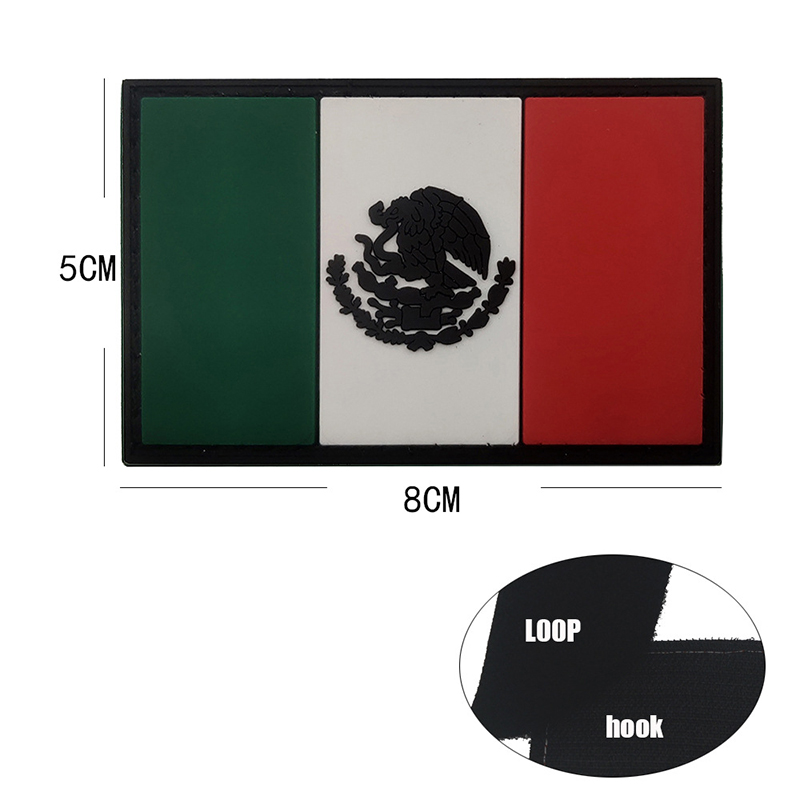 Mexico Vlag Geborduurde Patch  - Embroidery Uk recensie en prijs