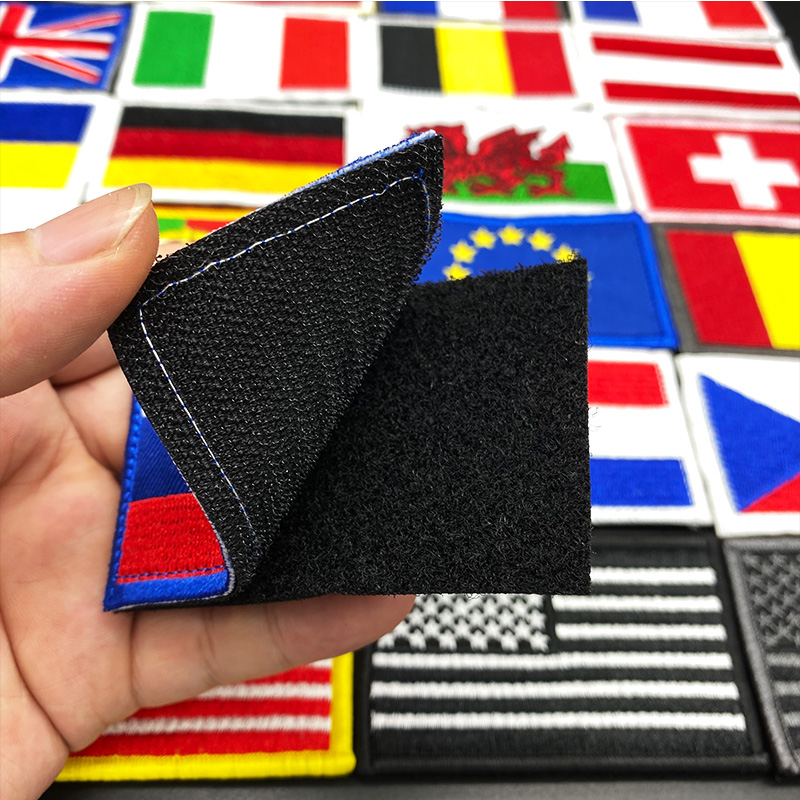 Land Vlag Geborduurde Haak Lus - Embroidery Uk recensie en prijs