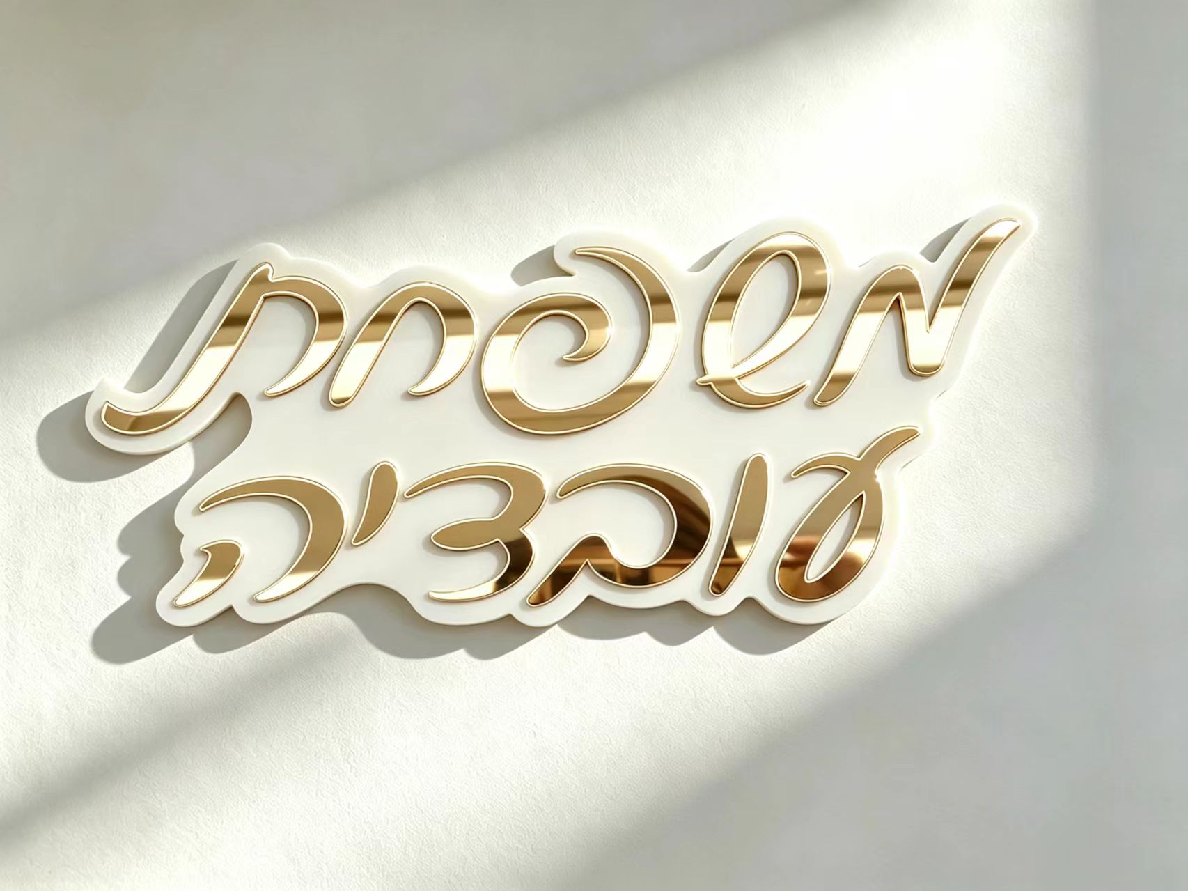 Gepersonaliseerd Hebreeuws naa - Embroidery Writing recensie en prijs