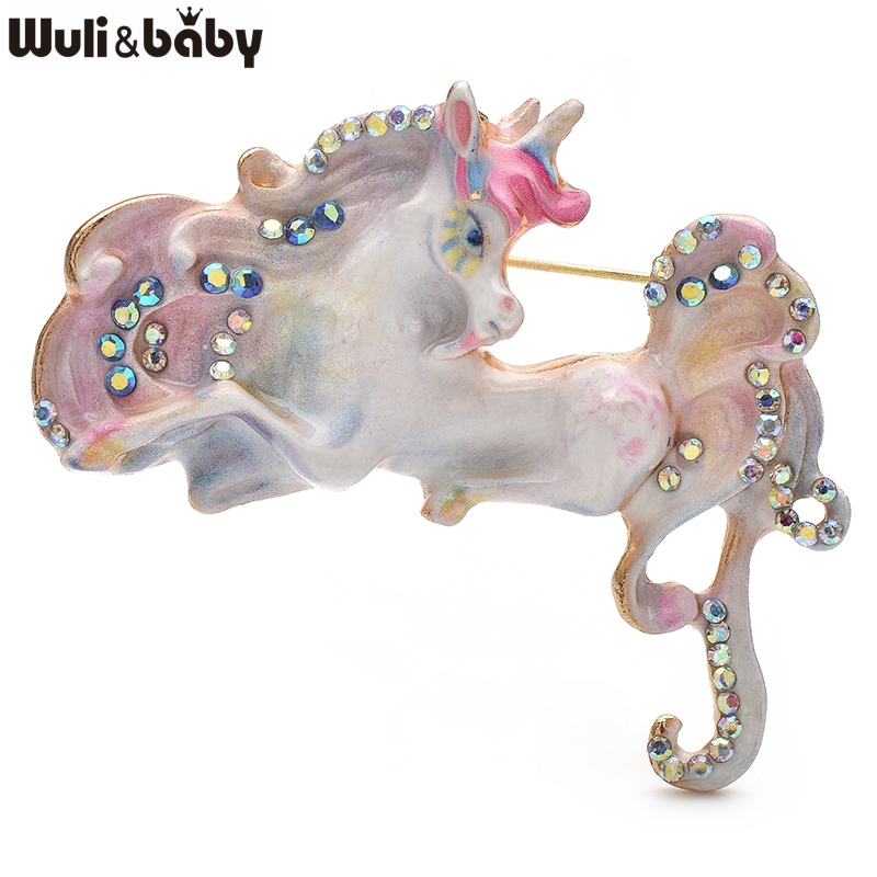 Wuli & baby Mooie Emaille Paar - Embroidery Unicorn recensie en prijs