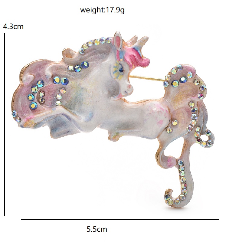 Wuli & baby Mooie Emaille Paar - Embroidery Unicorn recensie en prijs