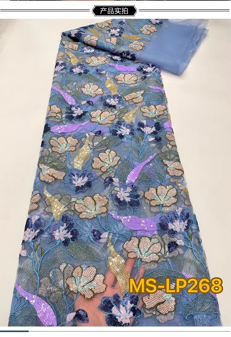 1yard luxe dubbele kleur kraal - Embroidery Net Dress recensie en prijs